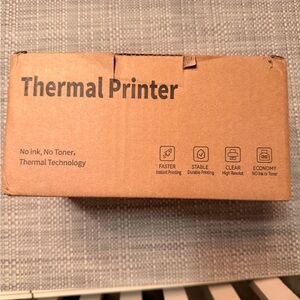 Brown Thermal Printer